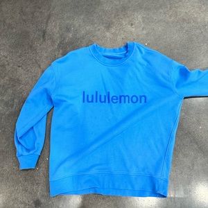 Lululemon crew neck sweatshirt